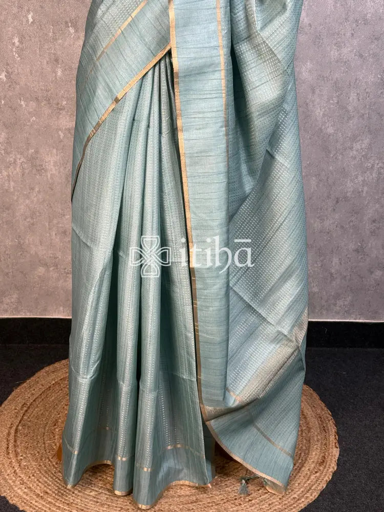 SEMI TUSSAR BANARASI SAREE