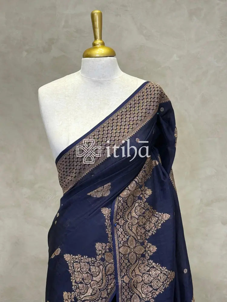 SEMI TUSSAR BANARASI SAREE