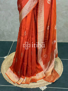SEMI TUSSAR BANARASI SAREE