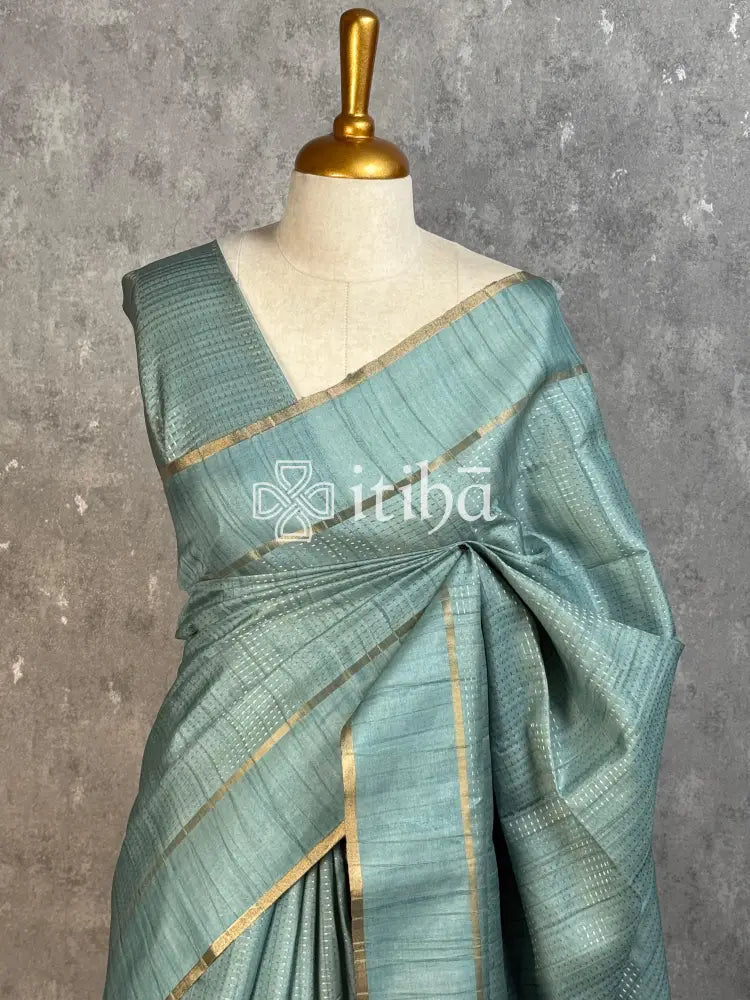 SEMI TUSSAR BANARASI SAREE