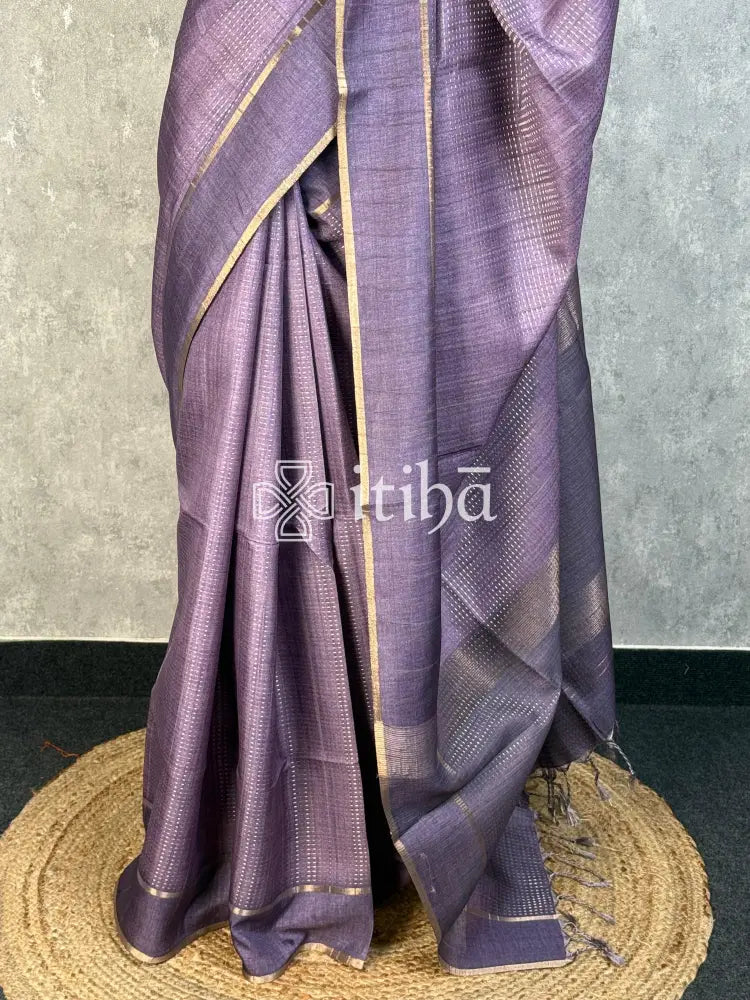 SEMI TUSSAR BANARASI SAREE