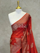 SEMI TUSSAR BANARASI SAREE