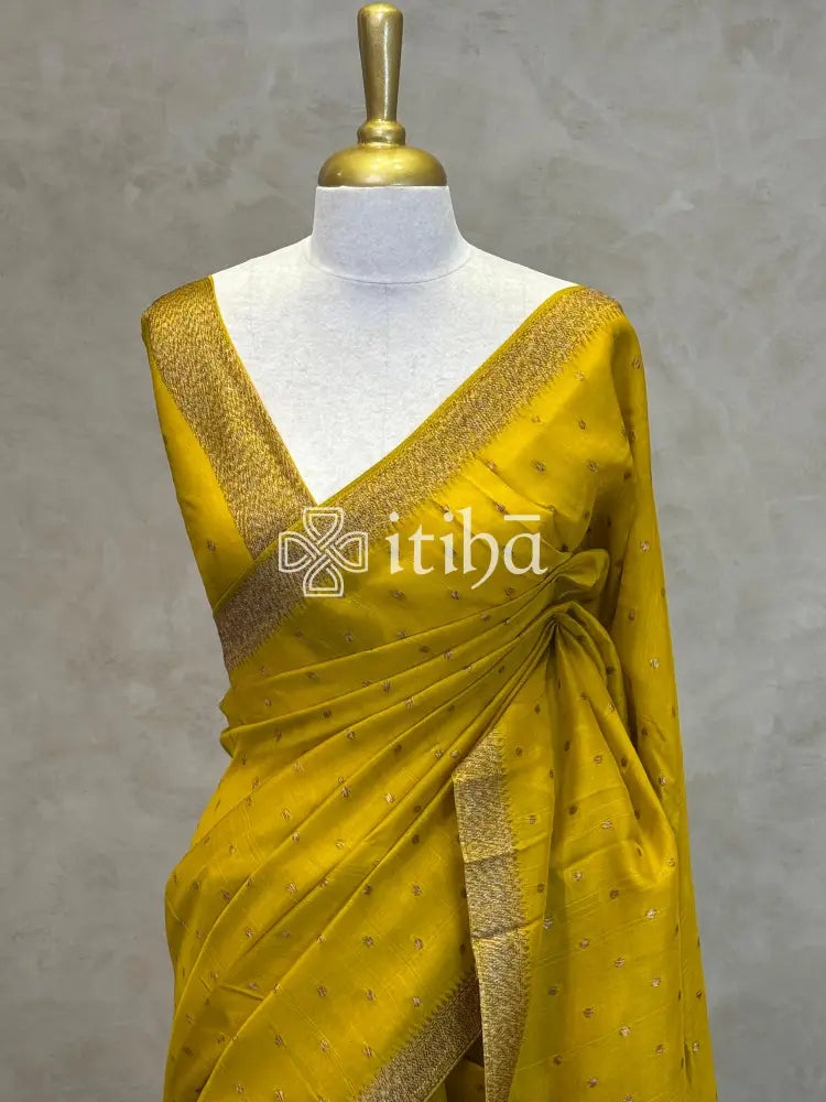 SEMI TUSSAR BANARASI SAREE