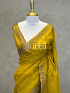 SEMI TUSSAR BANARASI SAREE