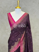 SEMI TUSSAR BANARASI SAREE