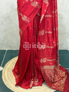 SEMI TUSSAR BANARASI SAREE