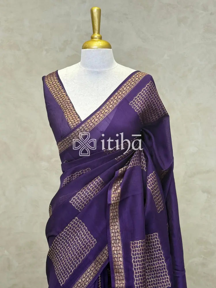 SEMI TUSSAR BANARASI SAREE