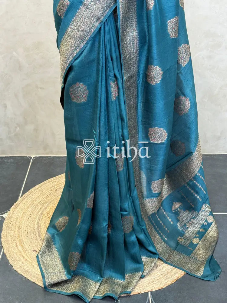 SEMI TUSSAR BANARASI SAREE