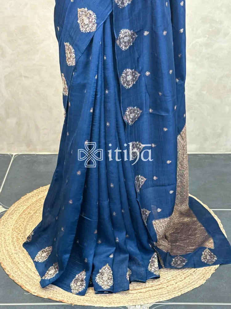SEMI TUSSAR BANARASI SAREE