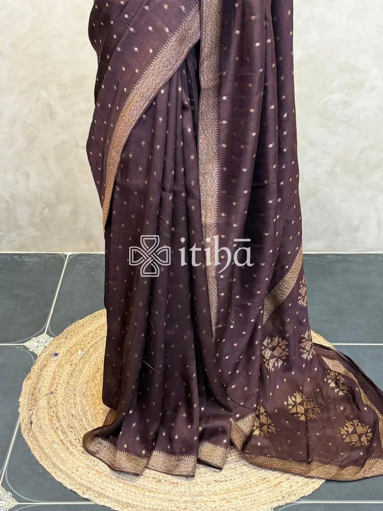 SEMI TUSSAR BANARASI SAREE