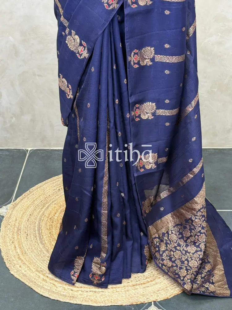 SEMI TUSSAR BANARASI SAREE