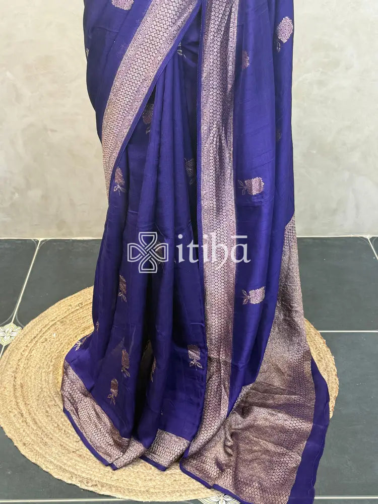 SEMI TUSSAR BANARASI SAREE