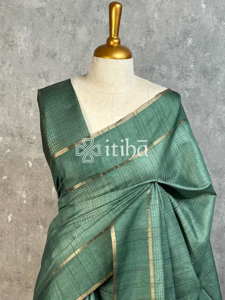 SEMI TUSSAR BANARASI SAREE
