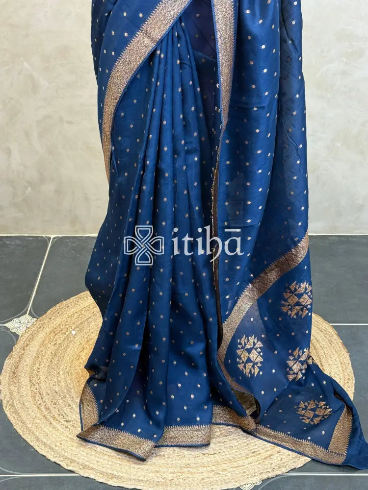 SEMI TUSSAR BANARASI SAREE