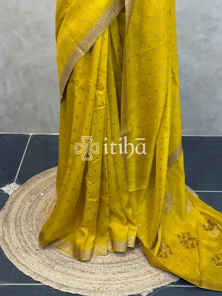 SEMI TUSSAR BANARASI SAREE