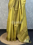SEMI TUSSAR BANARASI SAREE