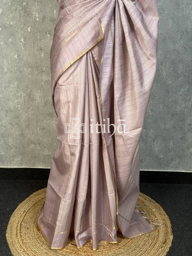 SEMI TUSSAR BANARASI SAREE
