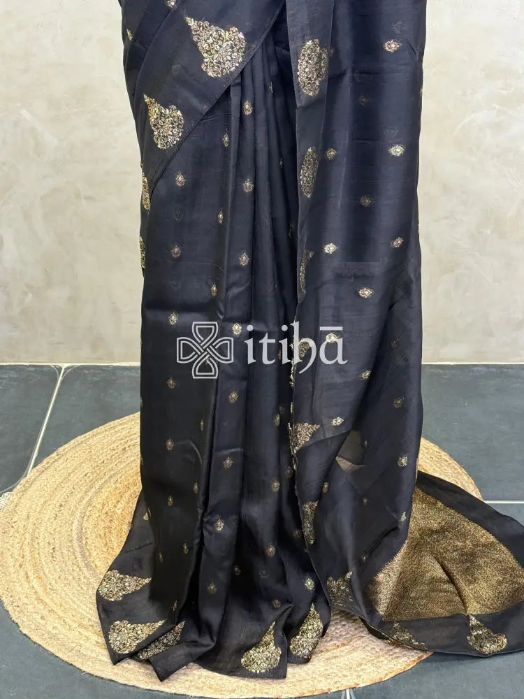 SEMI TUSSAR BANARASI SAREE