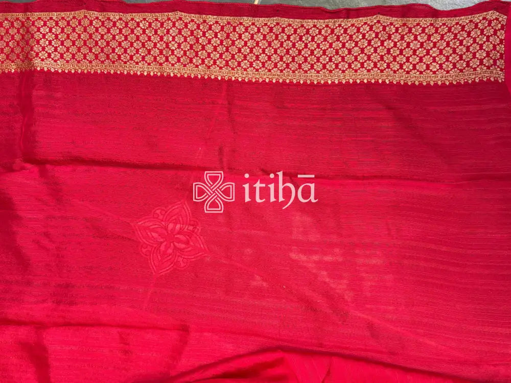 SEMI TUSSAR BANARASI SAREE