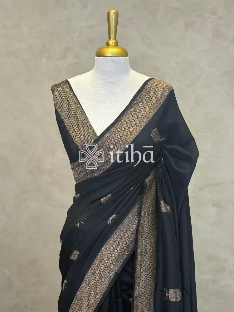 SEMI TUSSAR BANARASI SAREE