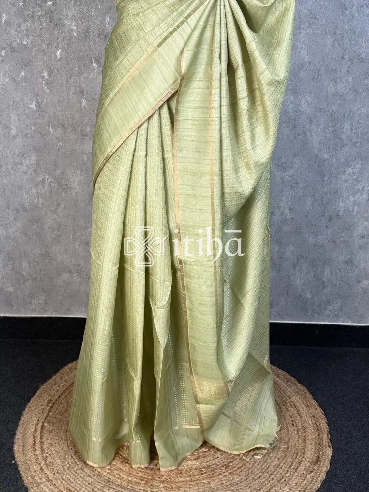 SEMI TUSSAR BANARASI SAREE