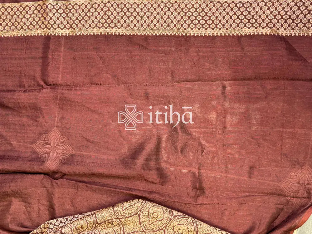 SEMI TUSSAR BANARASI SAREE