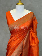 SEMI TUSSAR GEORGETTE BANARASI SAREE