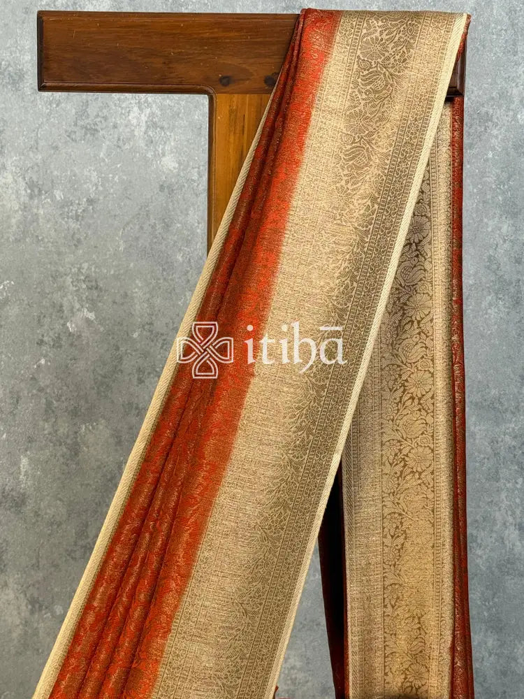 SEMI TUSSAR GEORGETTE BANARASI SAREE