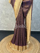 SEMI TUSSAR GEORGETTE BANARASI SAREE