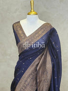 SEMI TUSSAR GEORGETTE BANARASI SAREE
