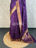 SEMI TUSSAR GEORGETTE BANARASI SAREE