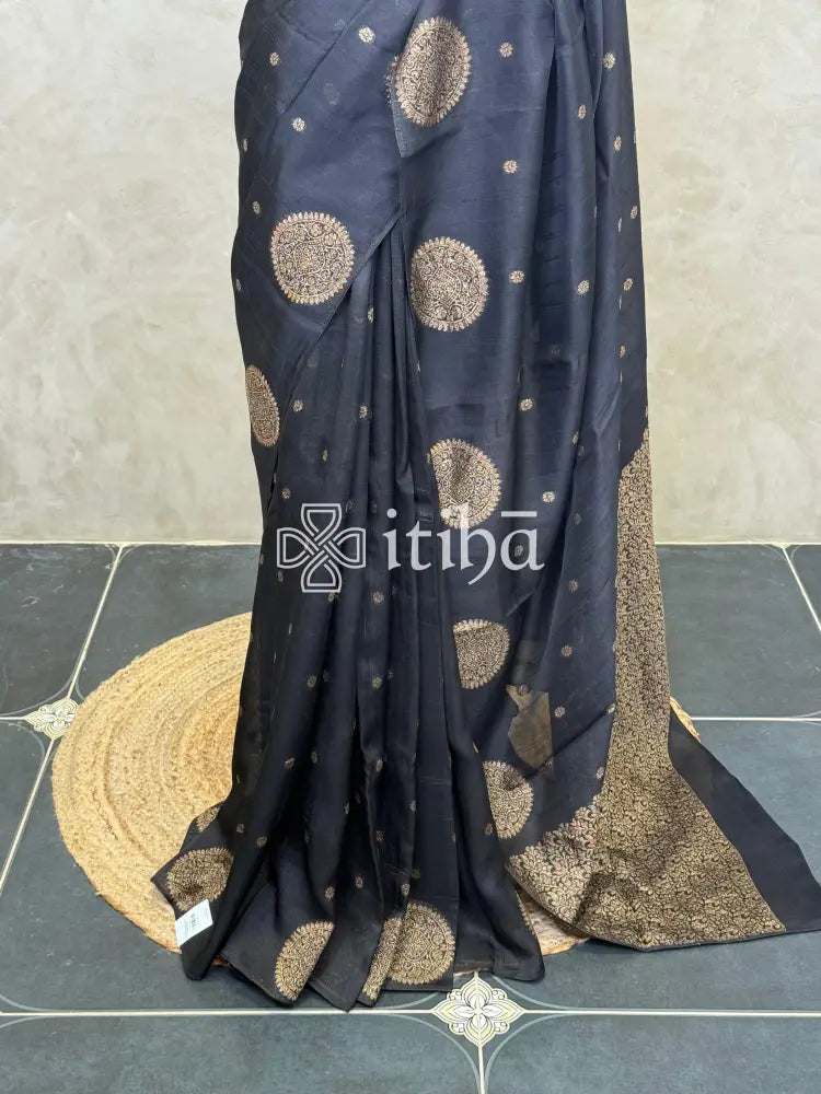 SEMI TUSSAR GEORGETTE BANARASI SAREE