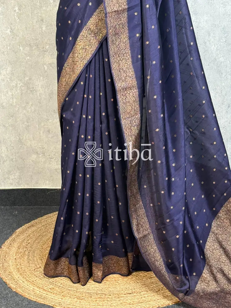 SEMI TUSSAR GEORGETTE BANARASI SAREE
