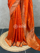 SEMI TUSSAR GEORGETTE BANARASI SAREE