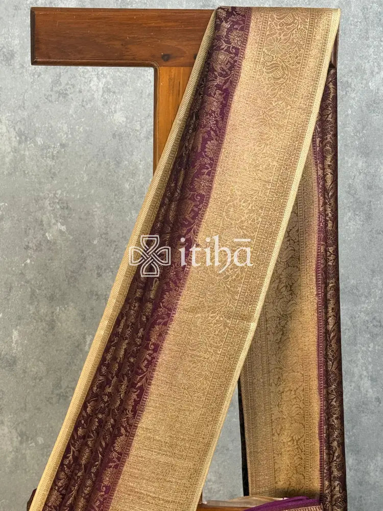 SEMI TUSSAR GEORGETTE BANARASI SAREE