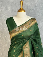SEMI TUSSAR GEORGETTE BANARASI SAREE