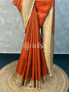 SEMI TUSSAR GEORGETTE BANARASI SAREE