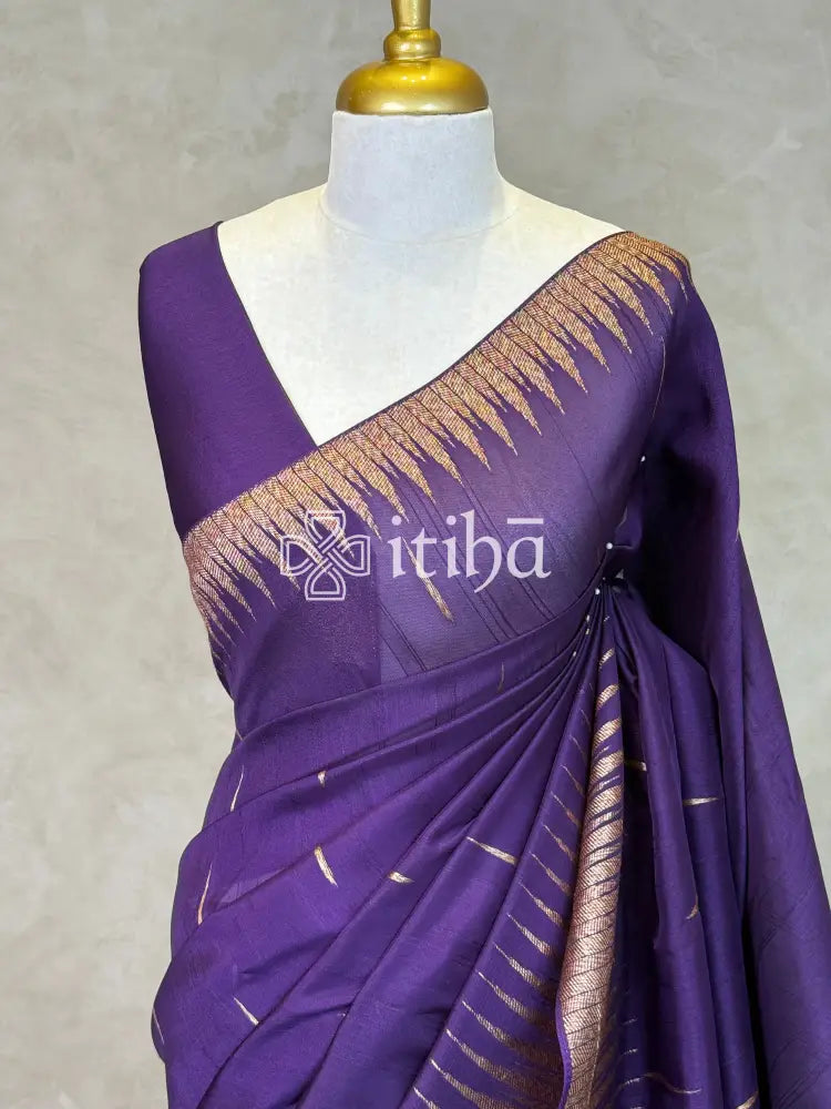 SEMI TUSSAR GEORGETTE BANARASI SAREE