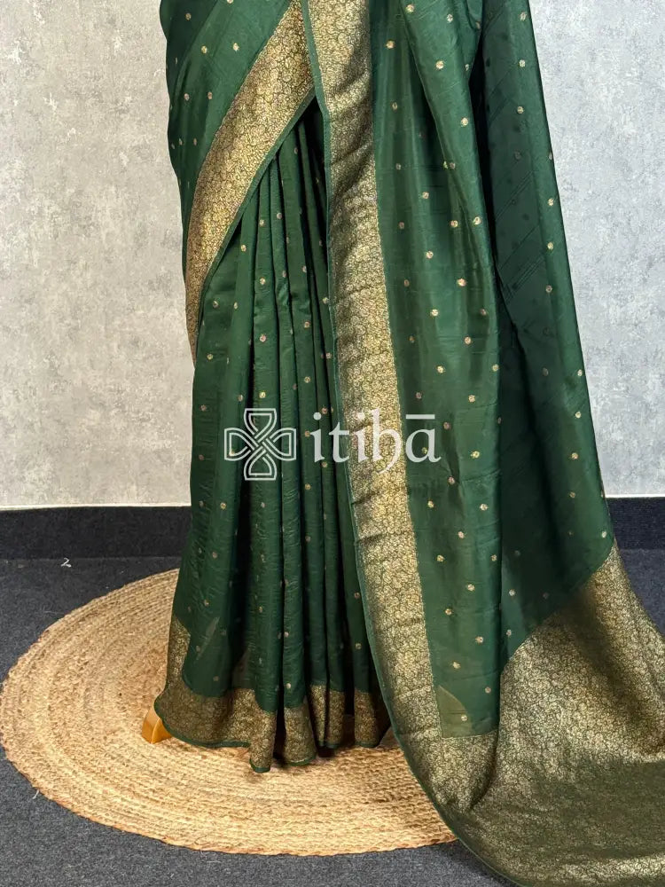 SEMI TUSSAR GEORGETTE BANARASI SAREE