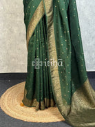 SEMI TUSSAR GEORGETTE BANARASI SAREE
