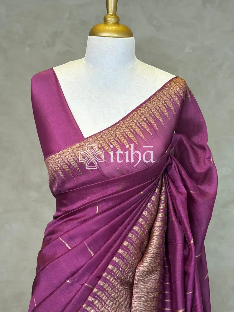 SEMI TUSSAR GEORGETTE BANARASI SAREE
