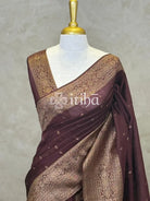 SEMI TUSSAR GEORGETTE BANARASI SAREE