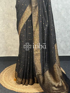 SEMI TUSSAR GEORGETTE BANARASI SAREE