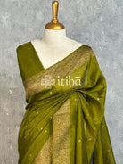 SEMI TUSSAR GEORGETTE BANARASI SAREE