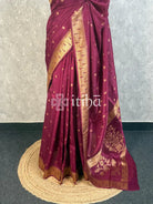 SEMI TUSSAR GEORGETTE BANARASI SAREE