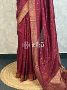 SEMI TUSSAR GEORGETTE BANARASI SAREE