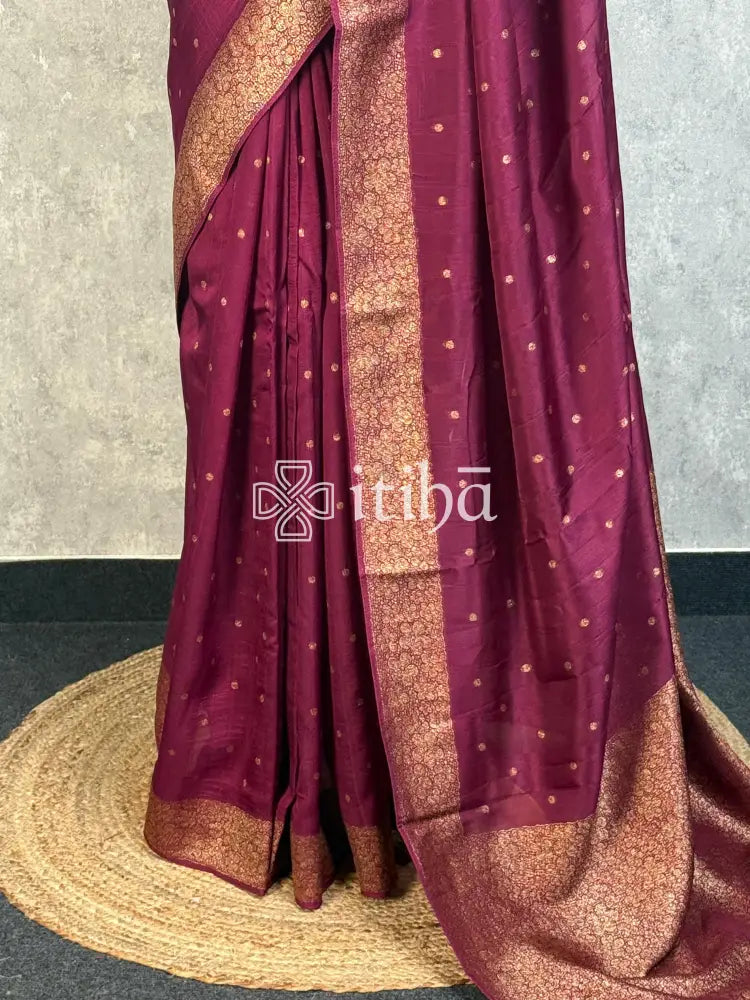 SEMI TUSSAR GEORGETTE BANARASI SAREE