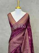 SEMI TUSSAR GEORGETTE BANARASI SAREE