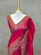 SEMI TUSSAR GEORGETTE BANARASI SAREE