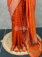 SEMI TUSSAR GEORGETTE BANARASI SAREE